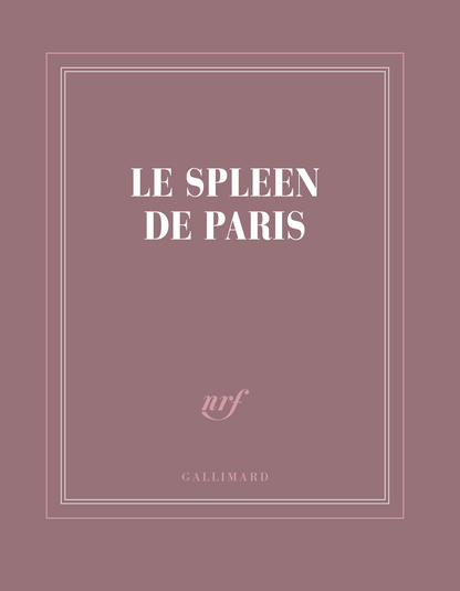 « Le spleen de Paris » (carnet carré)