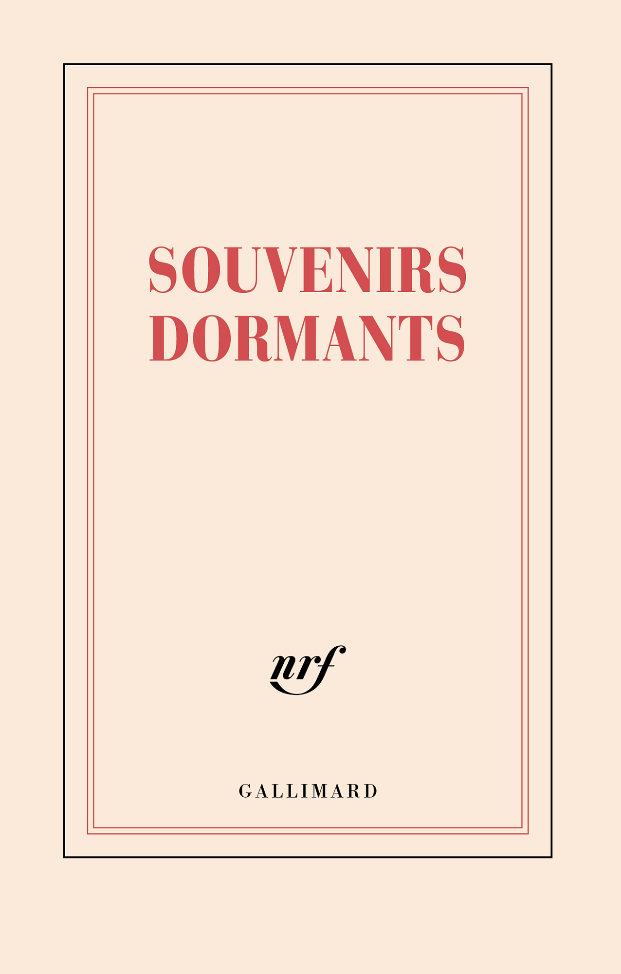 « Souvenirs dormants » (carnet)