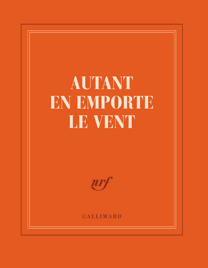 « Autant en emporte le vent » (carnet carré)