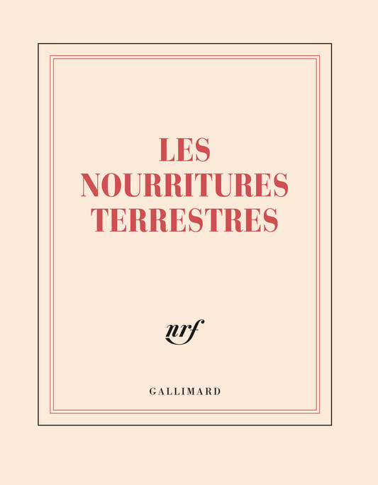 « Les nourritures terrestres » (carnet carré)