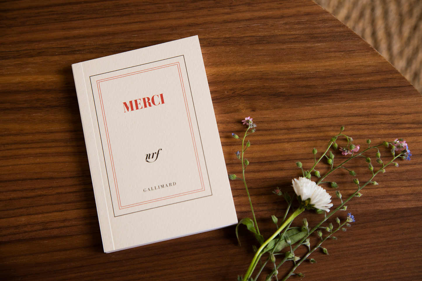 « Merci » (carnet poche)