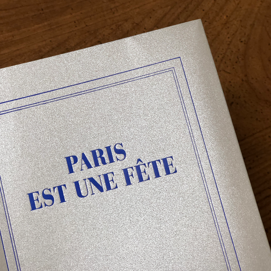 « Paris est une fête » (carnet carré)