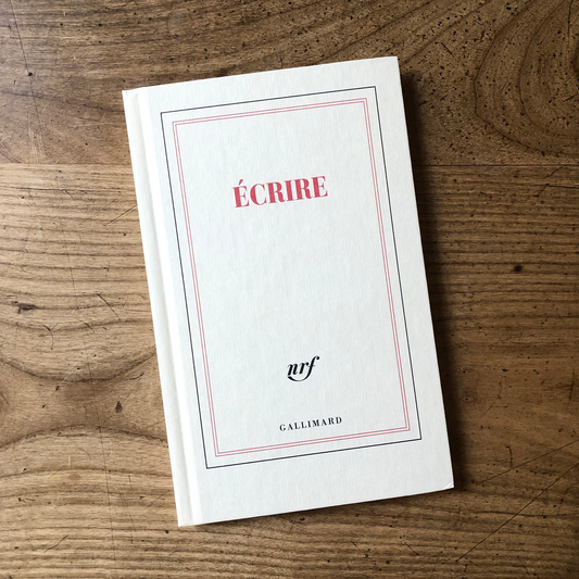 « Écrire » (carnet rigide ligné)