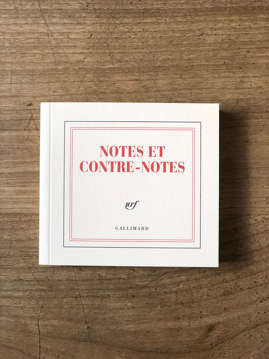 « Notes et contre-notes » (mini-bloc)