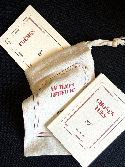 « Le temps retrouvé » (pochette de carnets poche)