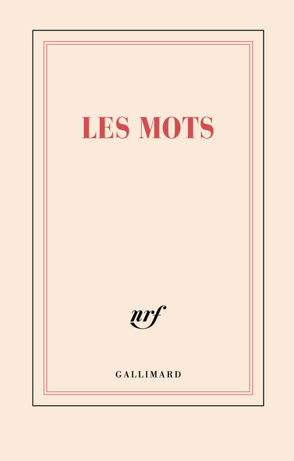 “Les mots” (notebook)