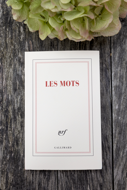 “Les mots” (notebook)