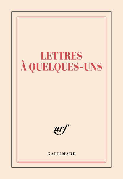 Étui de cartes "Lettres à quelques-uns"