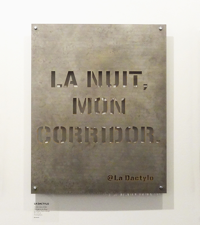 La Dactylo, "La nuit mon corridor"