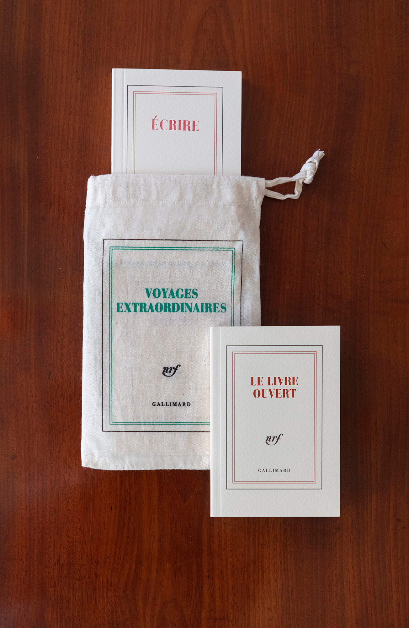 « Voyages extraordinaires » (pochette de carnets poche)