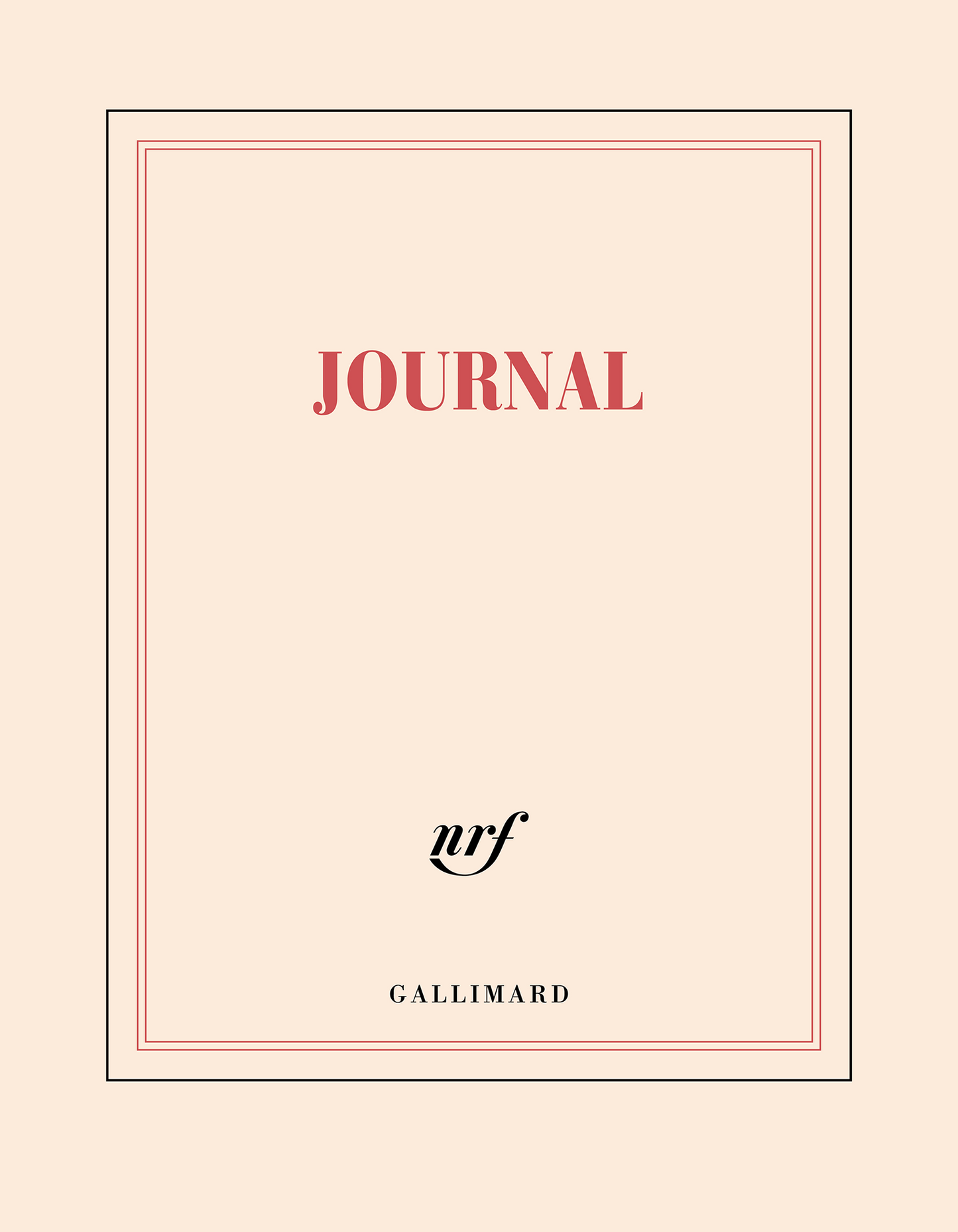 « Journal » (carnet carré non ligné)