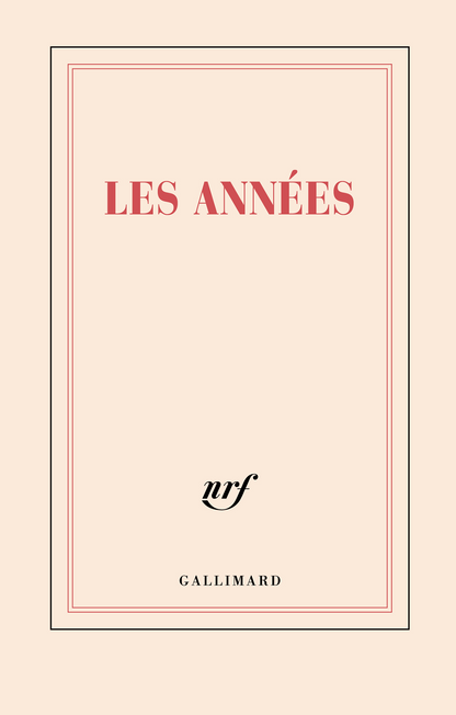 « Les années » (carnet)