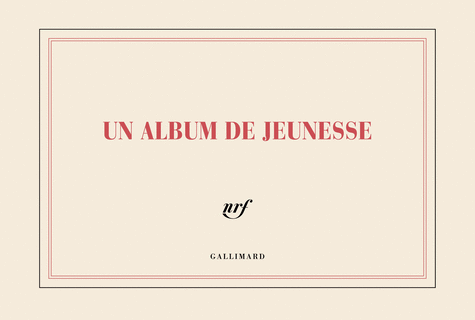 « Un album de jeunesse » (Papeterie à l'italienne)