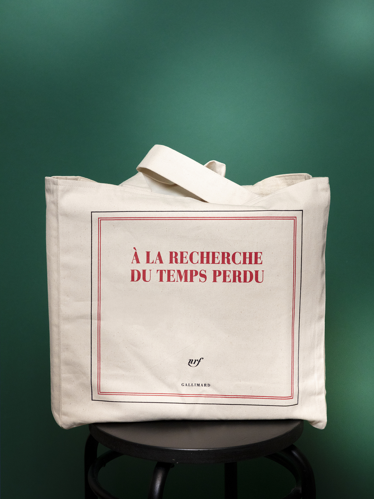 « À la recherche du temps perdu  » (sac en coton)