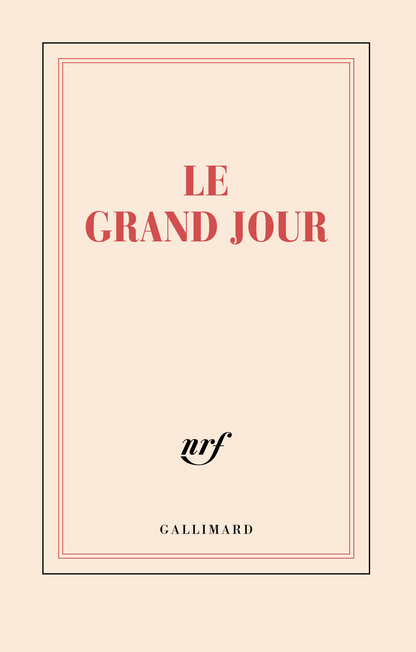 “Le grand jour” (notebook)