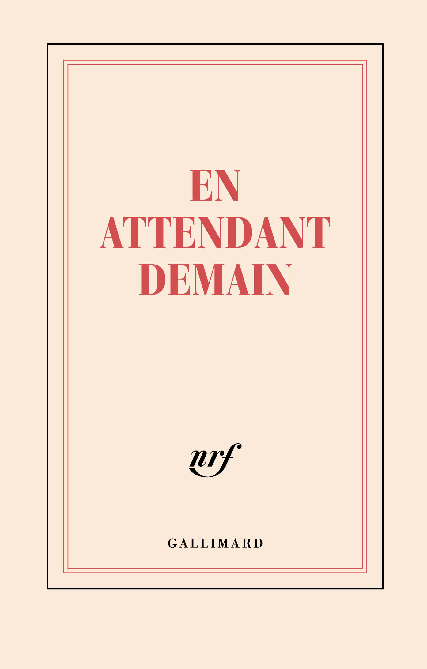 « En attendant demain » (carnet)