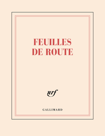 « Feuilles de routes » (carnet carré non ligné)