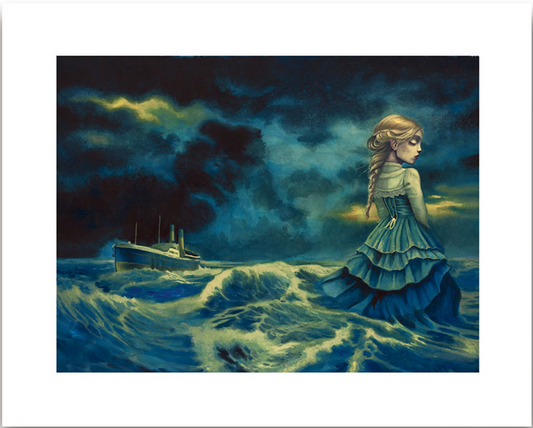 Benjamin Lacombe, “Sybil Vane dans les flots” (regular edition)