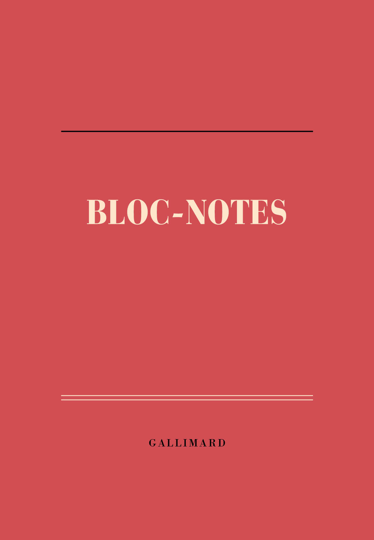 Bloc-notes de papeterie