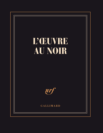 « L'œuvre au noir » (carnet carré)