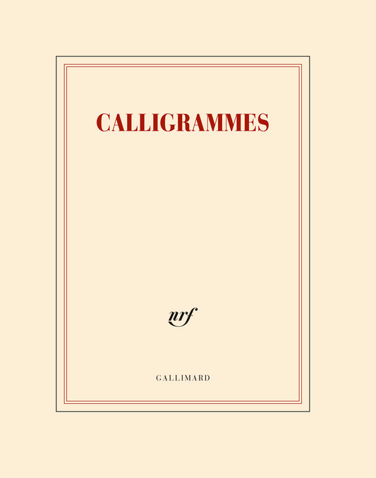 « Calligrammes » (cahier)