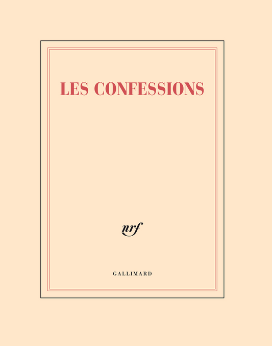 « Les confessions » (cahier)