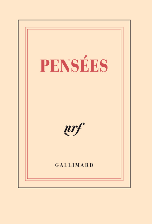 « Pensées » (carnet poche)