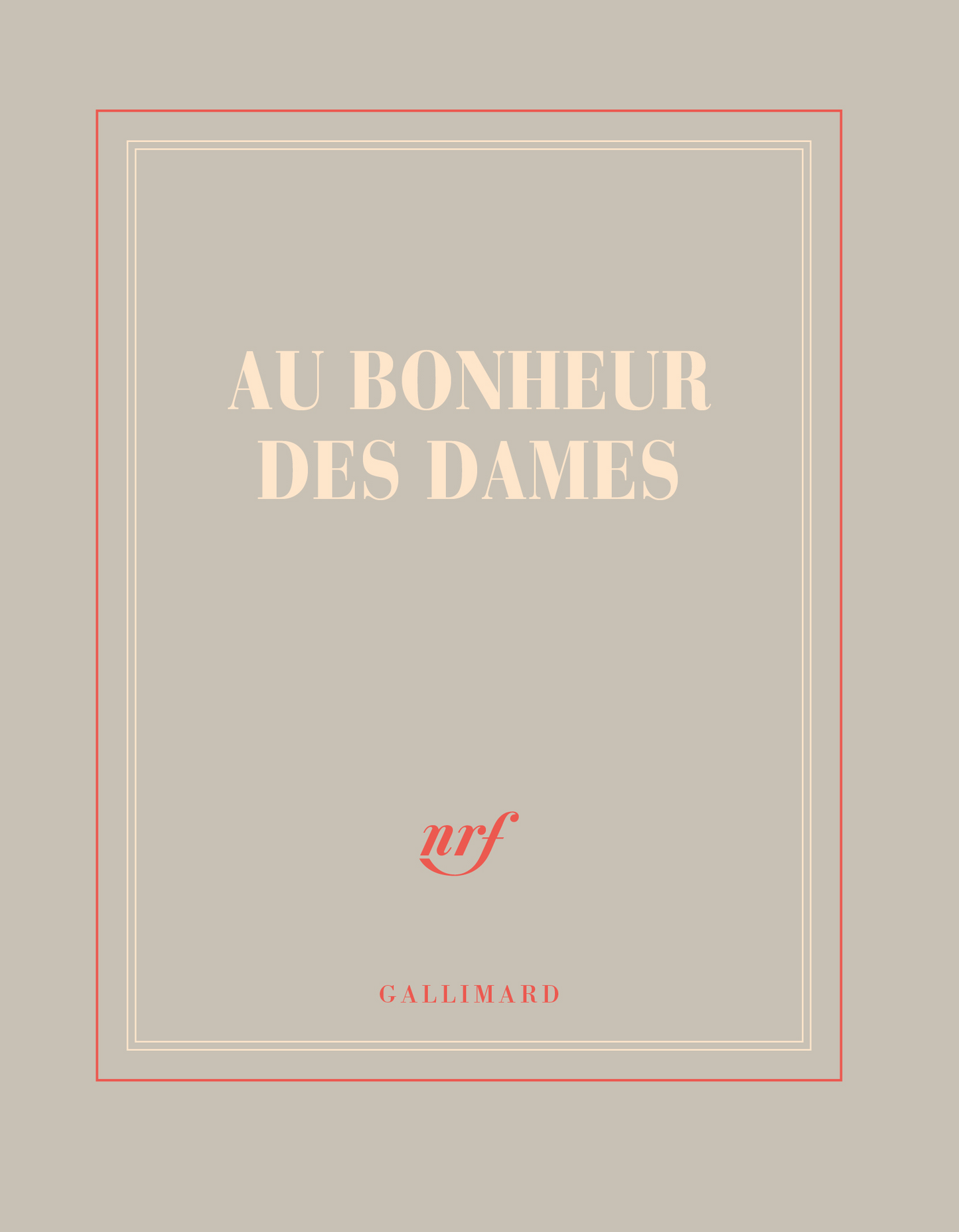 « Au bonheur des dames » (carnet carré)