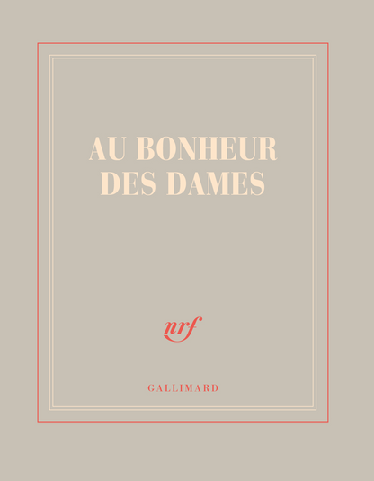 « Au bonheur des dames » (carnet carré)