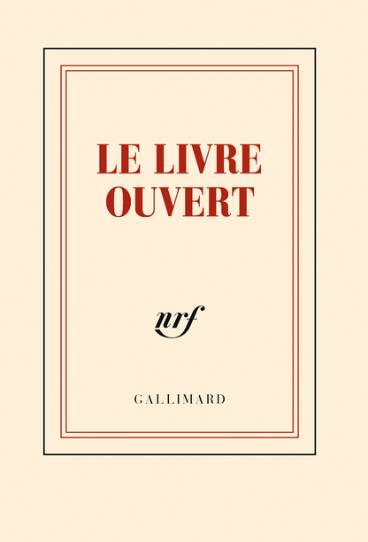 « Le livre ouvert » (carnet poche)