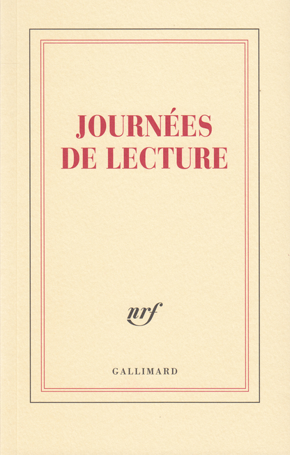 « Journées de lecture » (carnet)