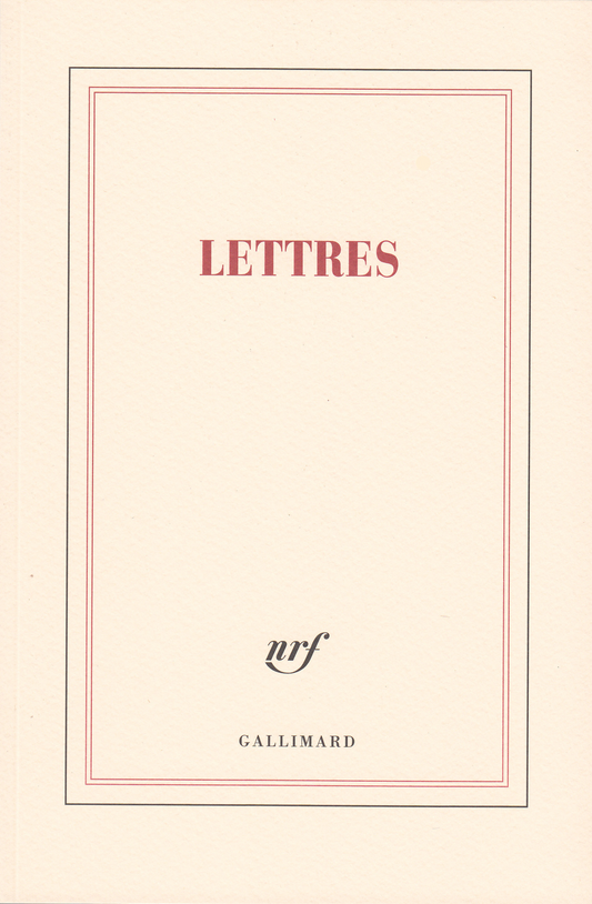 Lettres (bloc de papier à lettres)