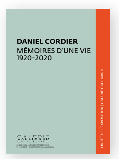 « Daniel Cordier - mémoires d'une vie (1920-2020) »