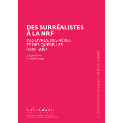 Catalogue de l'exposition « Des surréalistes à la NRF. Des livres, des rêves et des querelles »